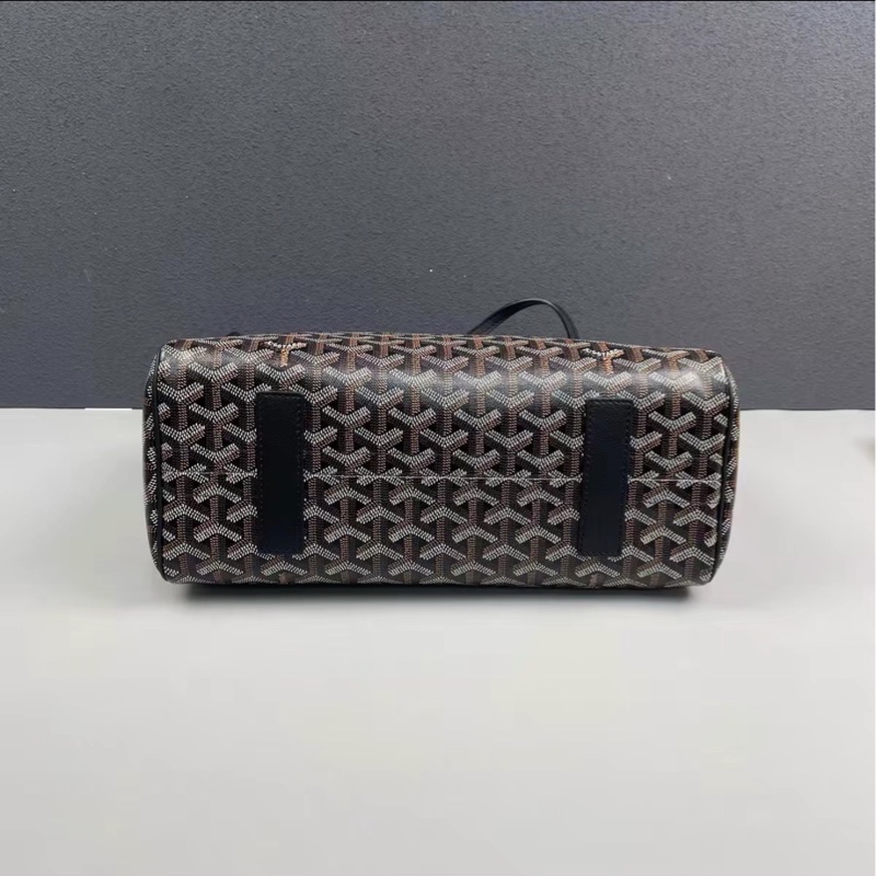 通勤神包😍99新🆕Goyard黑色Rouette tote通勤包托特單肩手提包-10