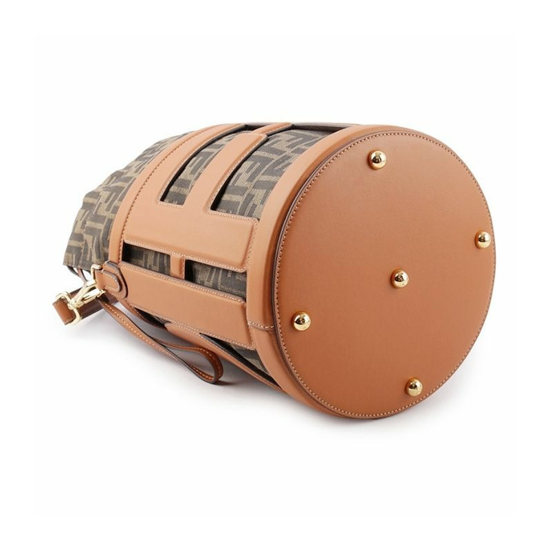 FENDI Step Out 中型水桶包 8BT364 APES F1LEN-3