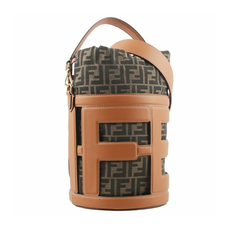 FENDI Step Out 中型水桶包 8BT364 APES F1LEN-12