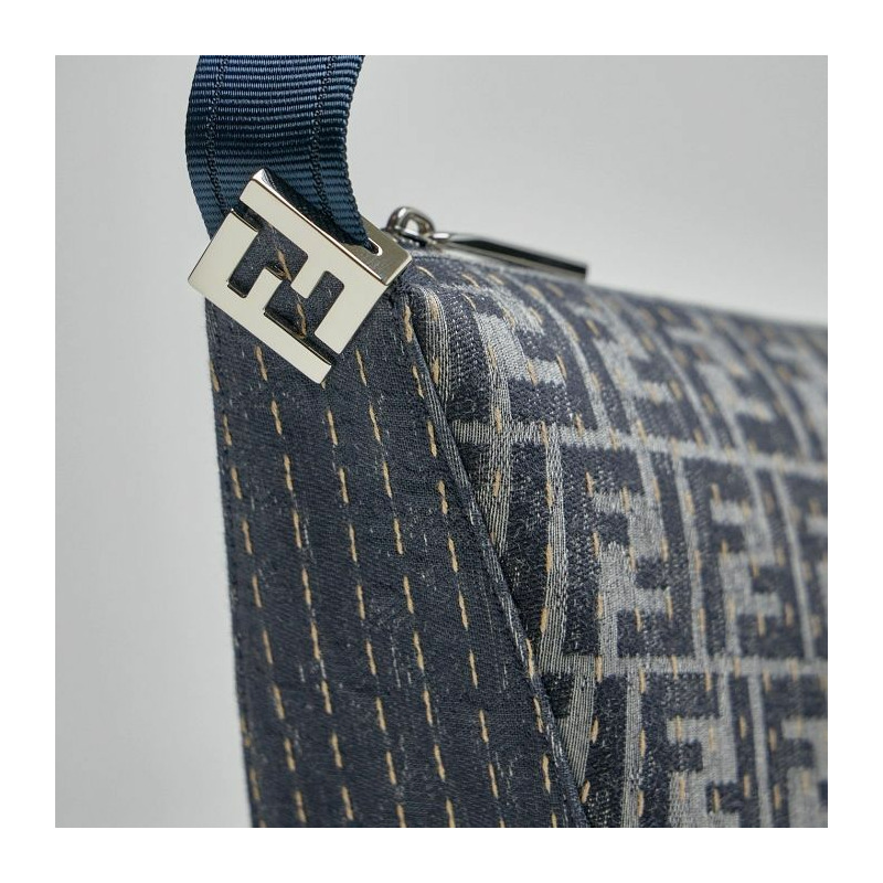 FENDI Melon 小號 FF 牛仔包 7VA635 ATVU F1CJ3-6