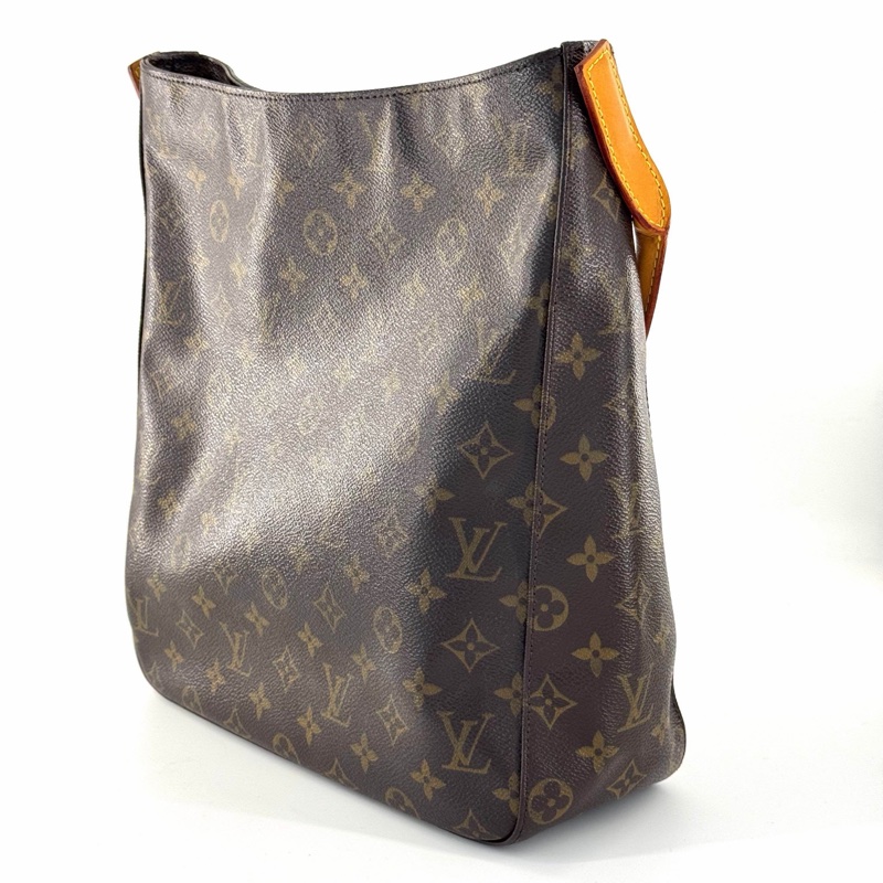 LV路易威登looping 老花中古手提单肩包 大号-3