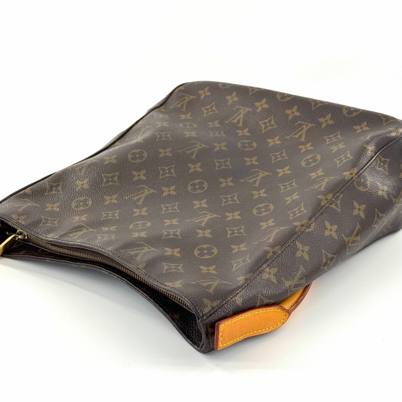 LV路易威登looping 老花中古手提单肩包 大号-5