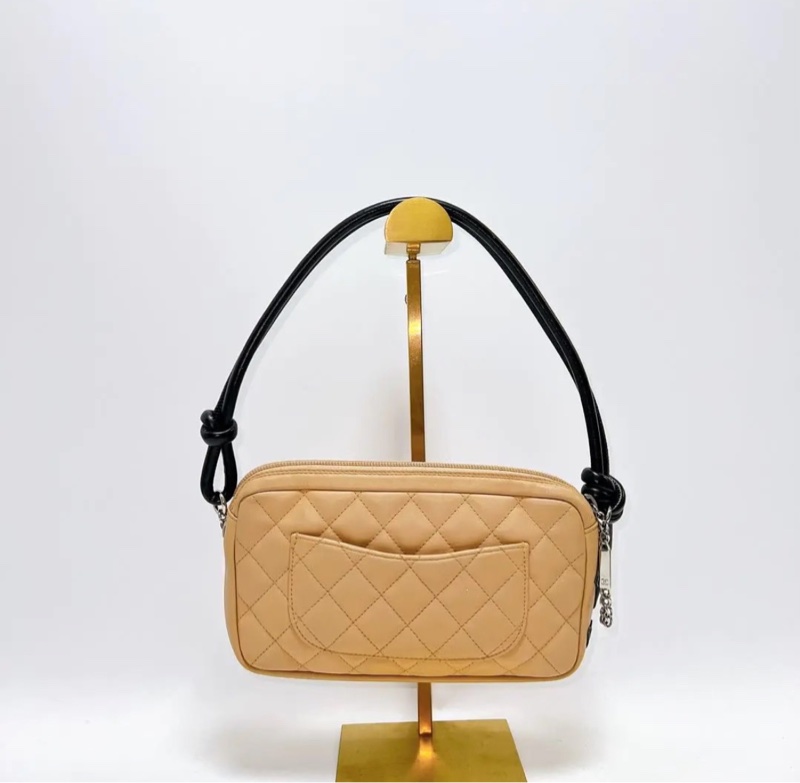 【96%新✨】Chanel香奈兒康鵬相機腋下包 Cambon Ligne Pochette Pouch-1