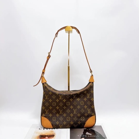 LV中古vintage老花小號牛角包 Boulogne PM
