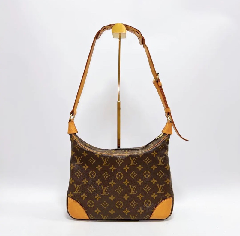 LV中古vintage老花小號牛角包 Boulogne PM-1