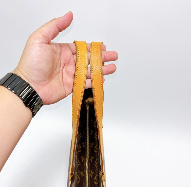 【95%新✨】LV 老花中古大號薇薇安手提包 Luco Tote Bag-5