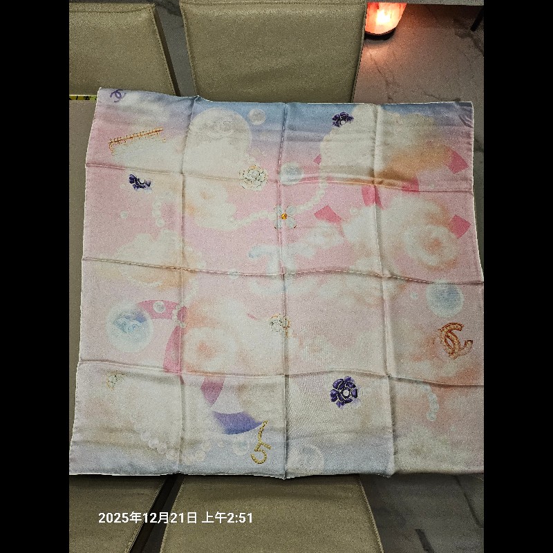 Chanel 絲巾90*90-2