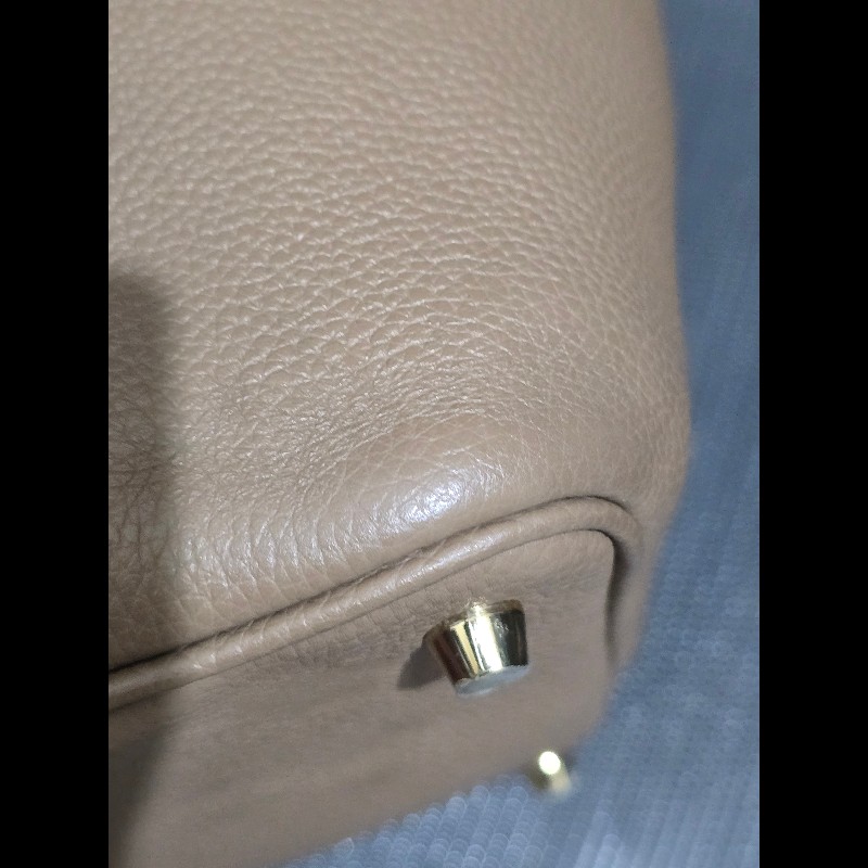 Hermes Picotin 18 菜籃子 威瑪犬米色 D0-8