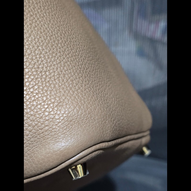 Hermes Picotin 18 菜籃子 威瑪犬米色 D0-10