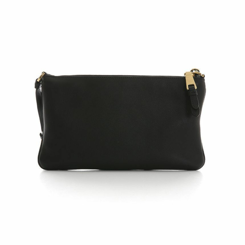 PRADA 黑色迷你皮革小包 25SS 1BC238 2CYS F0002-3