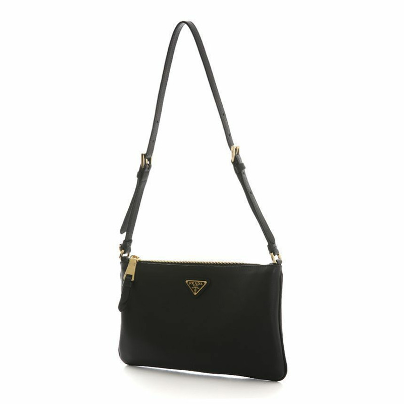 PRADA 黑色迷你皮革小包 25SS 1BC238 2CYS F0002-4