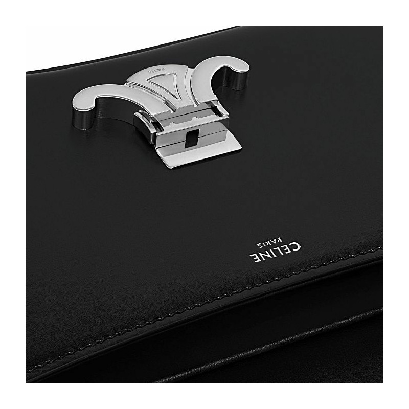 CELINE 亮面小牛皮中型捲包 115533BF4 38SI_O-10