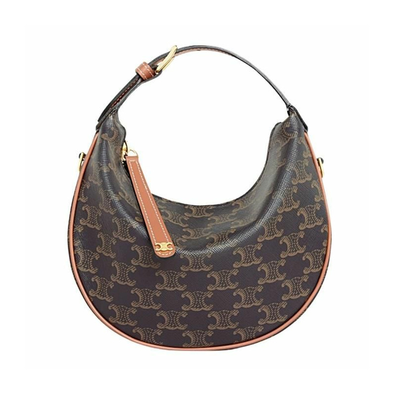 CELINE Teen Lulu - Triomphe 帆布小牛皮 120722FQM 04LU-0