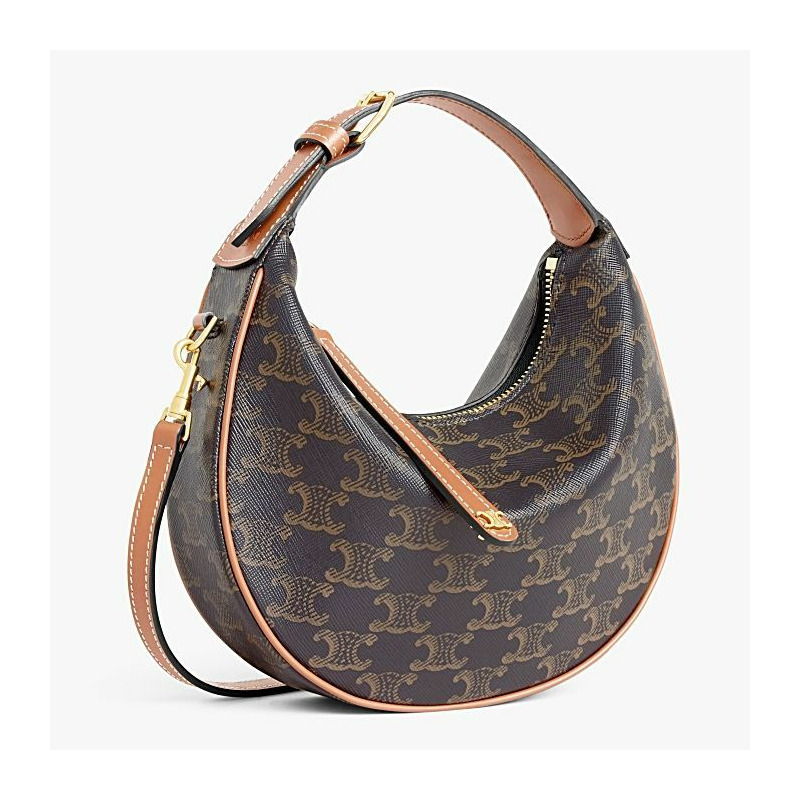 CELINE Teen Lulu - Triomphe 帆布小牛皮 120722FQM 04LU-1