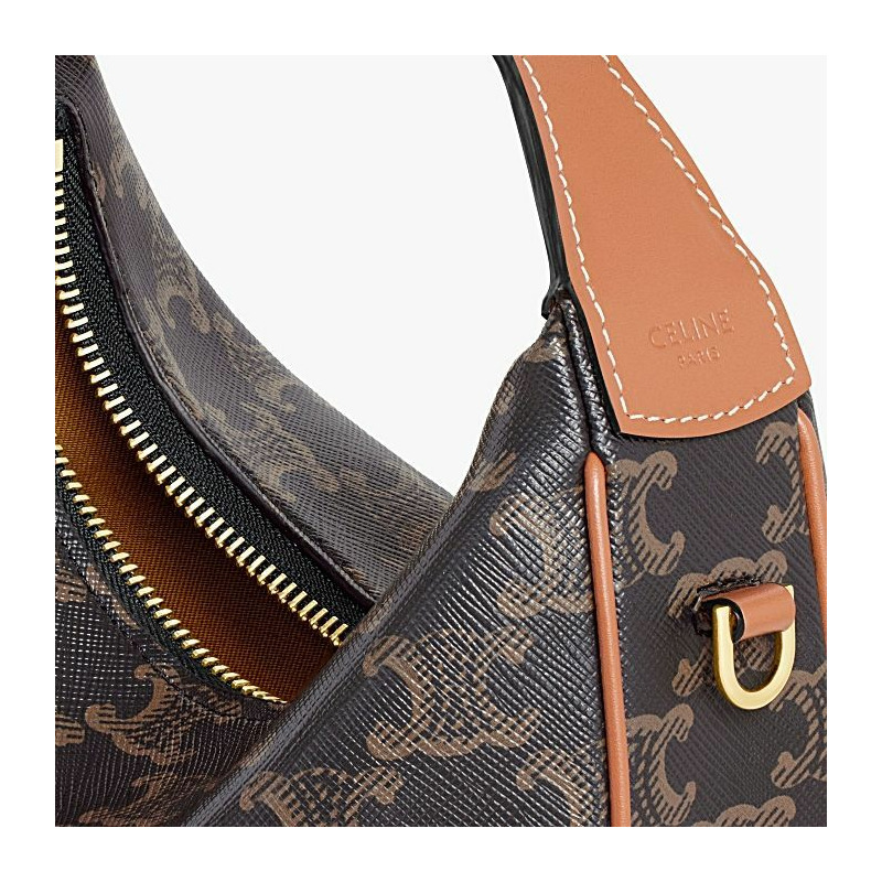 CELINE Teen Lulu - Triomphe 帆布小牛皮 120722FQM 04LU-9