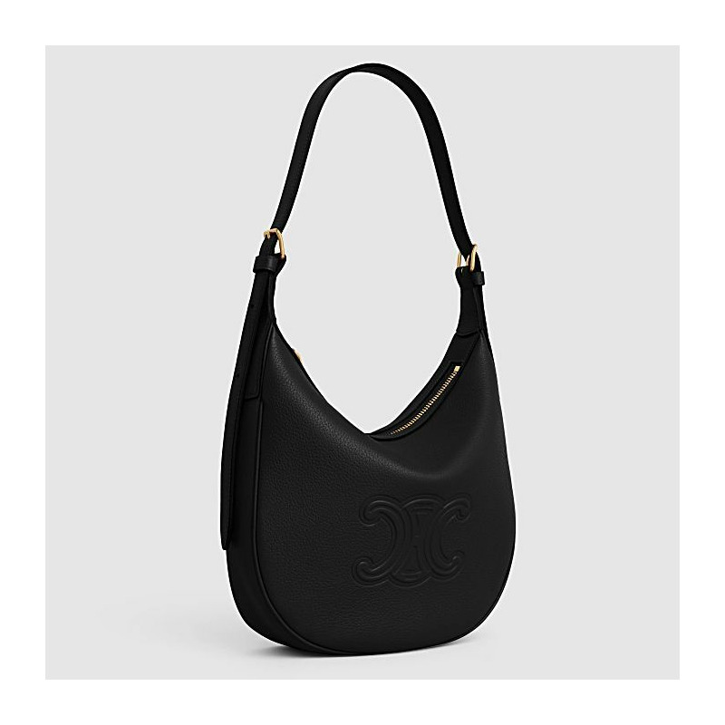 CELINE 柔軟粒面小牛皮 Eloise 小號手提包 117253FLH 38NO_O-7