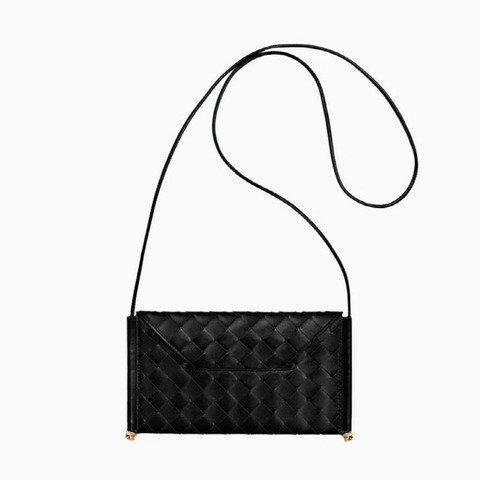 BOTTEGA VENETA Intrecciato編織迷你肩背包 805975 V4R42 1019