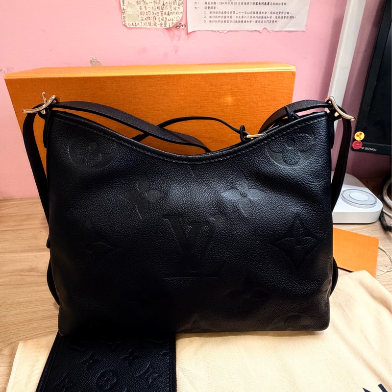 義大利🇮🇹購回（全新未使用）LV Carryall 牛皮壓紋 肩背-3