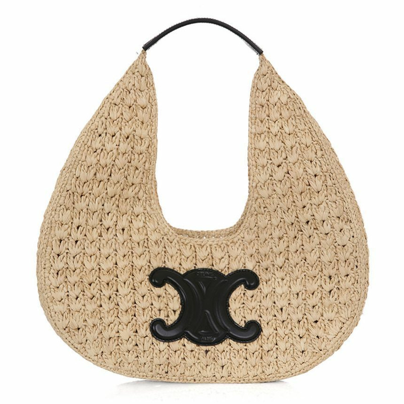 CELINE 經典款 Panier 拉菲草編織單肩包 25FW 112772EYR 02NC-0