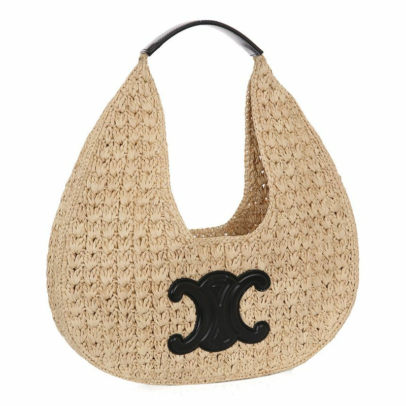 CELINE 經典款 Panier 拉菲草編織單肩包 25FW 112772EYR 02NC-2