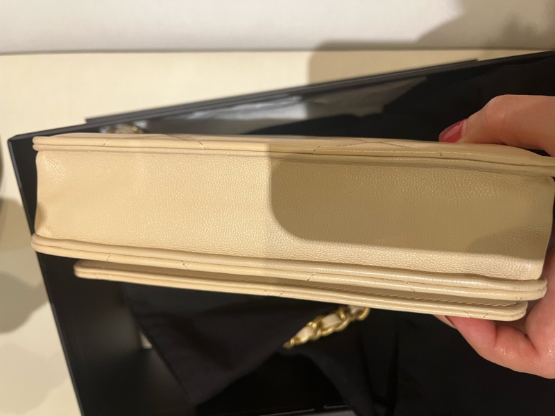 Chanel 19 woc 米白-8