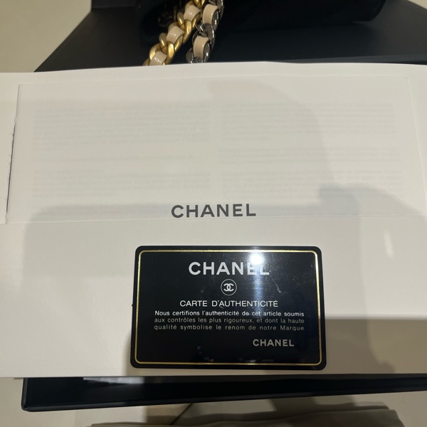 Chanel 19 woc 米白-12