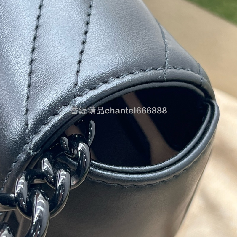 💗香緹國際精品💗 685 Gucci 馬蒙黑鏈帶包 #盒裝完整-3