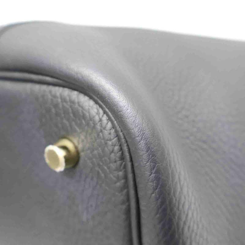 黑色 TC牛皮 Picotin Lock 22 手提包 K刻【HERMES 愛馬仕】-10