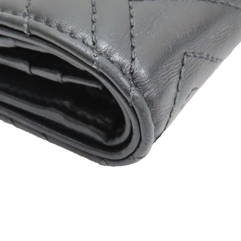 黑色 牛皮 GG Marmont Wallet 兩折短夾【GUCCI 古馳】 466492-10