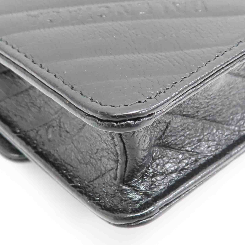 黑色牛皮 BB 鏈條 肩背包 561507【Balenciaga 巴黎世家】 561507-13