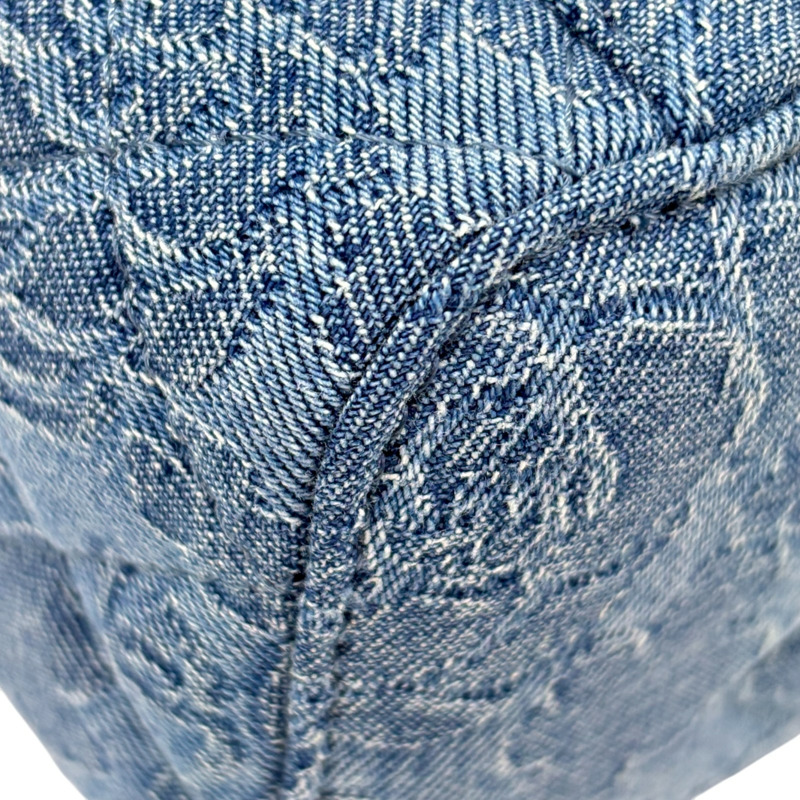 藍色 丹寧布 長方盒 Sweetheart Small Vanity Case 肩背包 【CHANEL 香奈兒】 AP3204-9