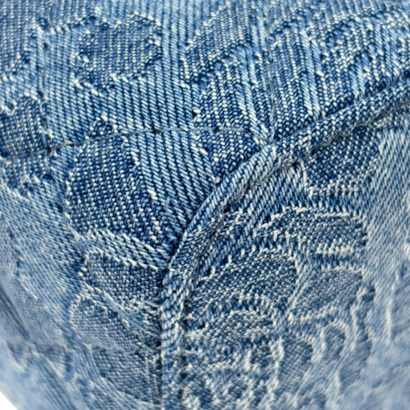 藍色 丹寧布 長方盒 Sweetheart Small Vanity Case 肩背包 【CHANEL 香奈兒】 AP3204-11