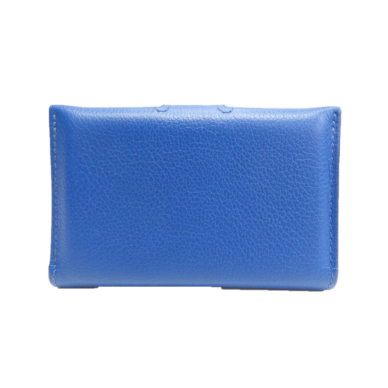 藍色 牛皮 R.M.S cardcase 卡夾 名片夾 B刻【HERMES 愛馬仕】-1