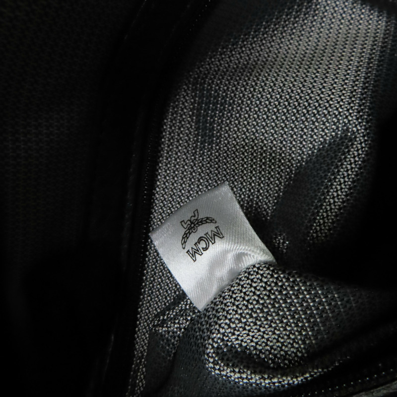 白色帆布 Visetos系列 Stark Bebe Boo 後背包【MCM】-7