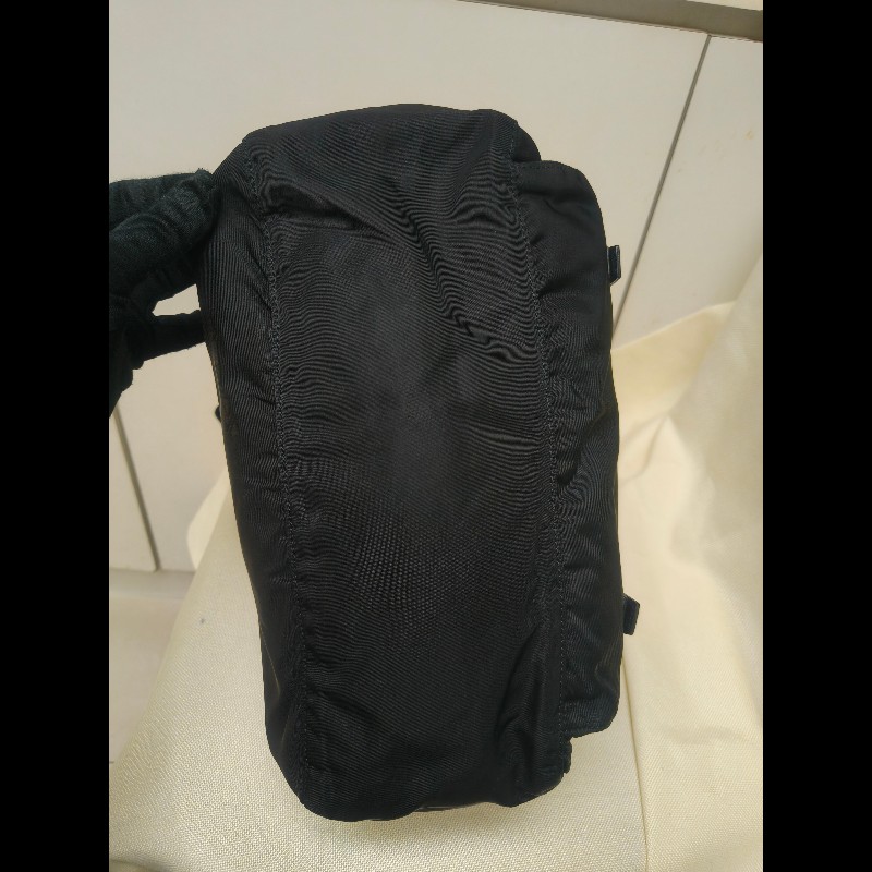 🔥年終狂降🔥【限時降價只到12/31(原18,800)】㊣✨PRADA✨(附防塵袋)普拉達 黑色 帆布 皮革 口袋 郵差包 肩背包 斜背包 /二手包/二手精品🌳二手樹屋🌳-6