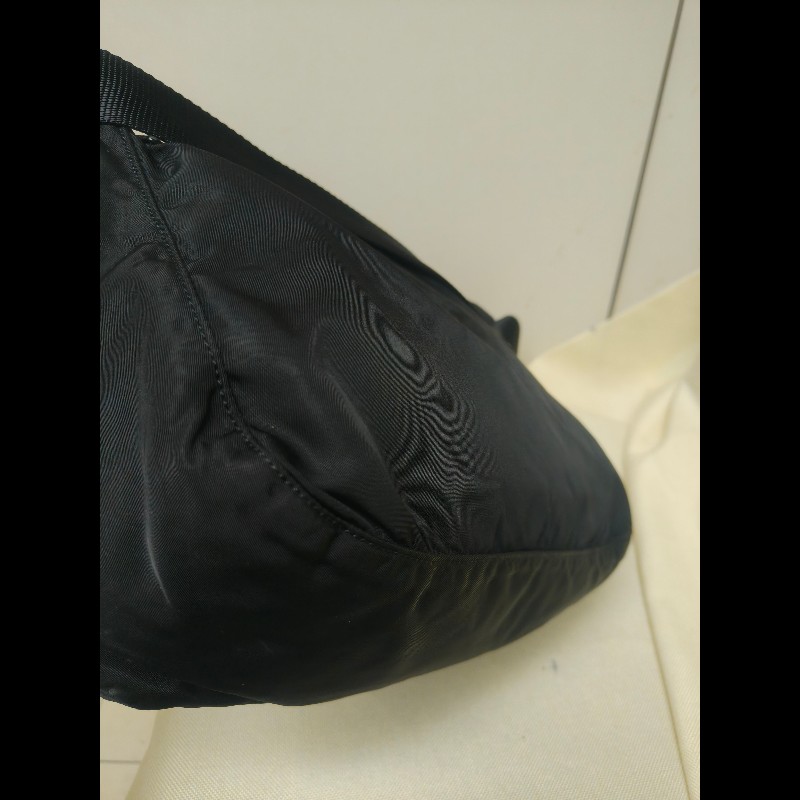 🔥年終狂降🔥【限時降價只到12/31(原18,800)】㊣✨PRADA✨(附防塵袋)普拉達 黑色 帆布 皮革 口袋 郵差包 肩背包 斜背包 /二手包/二手精品🌳二手樹屋🌳-10