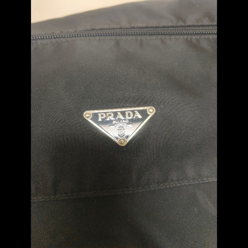 🔥年終狂降🔥【限時降價只到12/31(原18,800)】㊣✨PRADA✨(附防塵袋)普拉達 黑色 帆布 皮革 口袋 郵差包 肩背包 斜背包 /二手包/二手精品🌳二手樹屋🌳-17