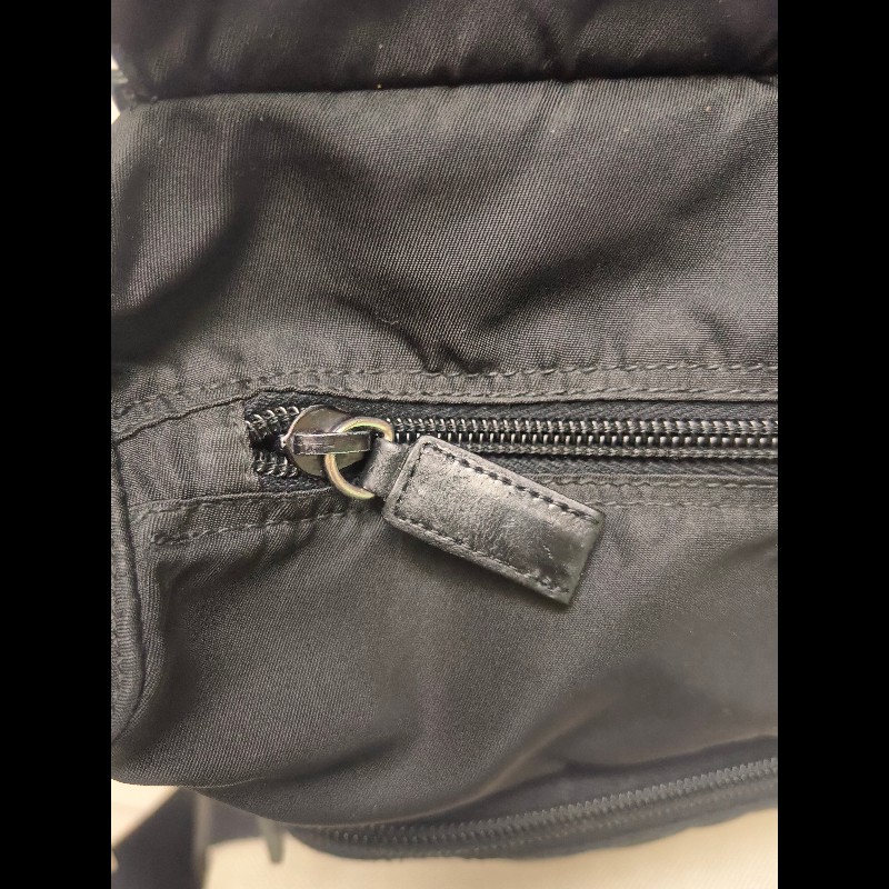 🔥年終狂降🔥【限時降價只到12/31(原18,800)】㊣✨PRADA✨(附防塵袋)普拉達 黑色 帆布 皮革 口袋 郵差包 肩背包 斜背包 /二手包/二手精品🌳二手樹屋🌳-36