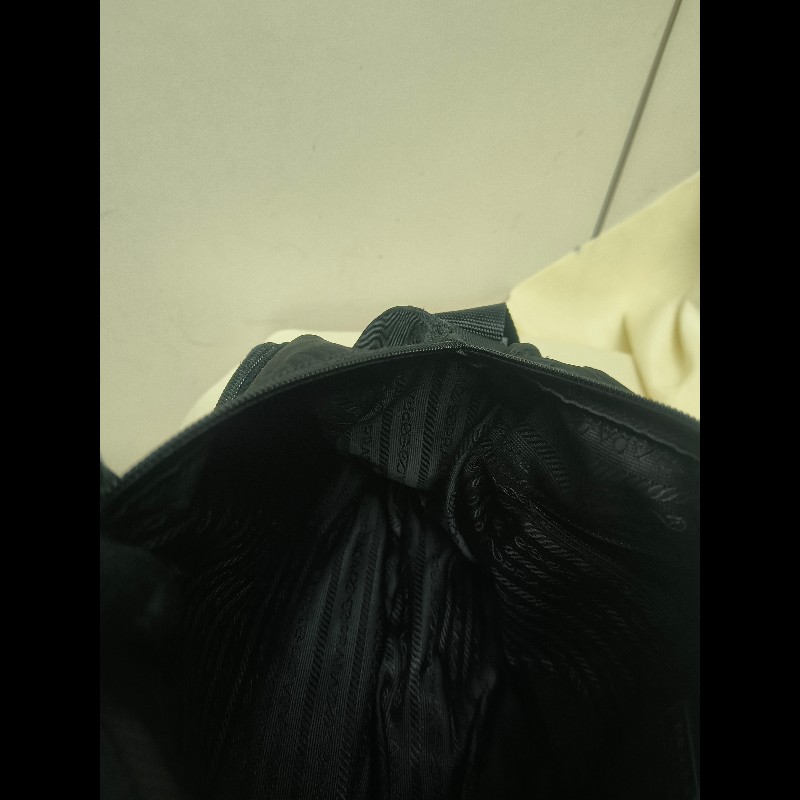 🔥年終狂降🔥【限時降價只到12/31(原18,800)】㊣✨PRADA✨(附防塵袋)普拉達 黑色 帆布 皮革 口袋 郵差包 肩背包 斜背包 /二手包/二手精品🌳二手樹屋🌳-44