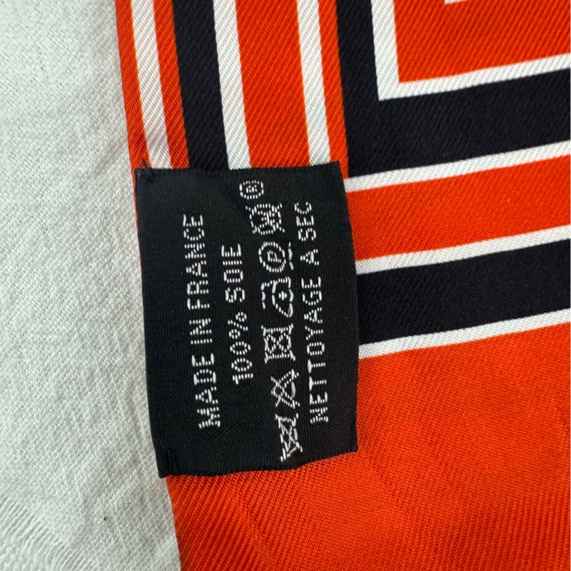 愛馬仕HermesTwilly slim 長絲巾紅色HauGalop Size：10x180厘米-2