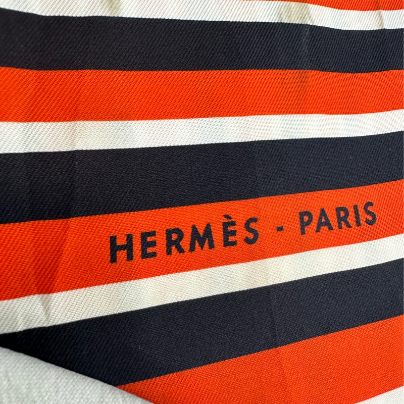 愛馬仕HermesTwilly slim 長絲巾紅色HauGalop Size：10x180厘米-4