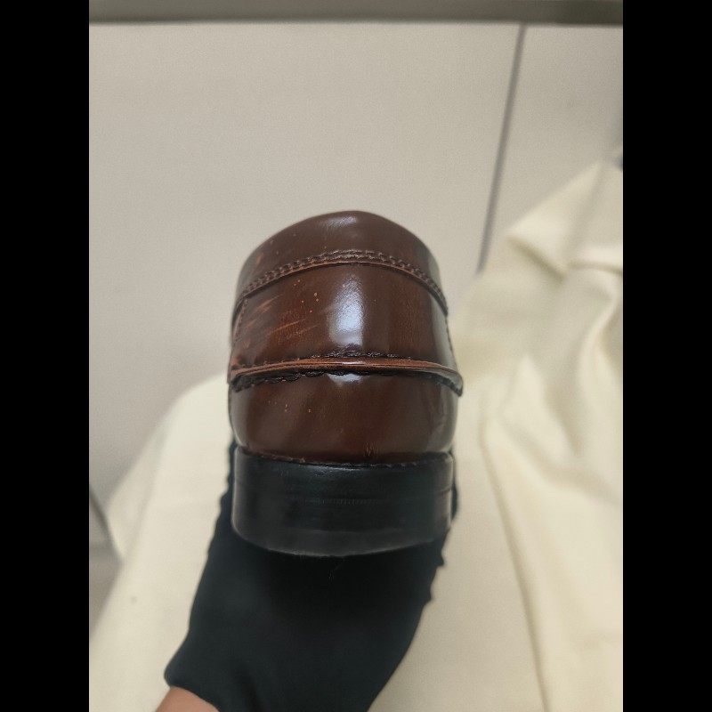 【8成新】㊣✨TOD'S✨（附鞋盒）**尺寸：8 1/2**陶德斯 咖啡色 皮革 漆皮 雲彩感 皮鞋 樂福鞋/二手鞋/二手精品/保證正品🌳二手樹屋🌳-26