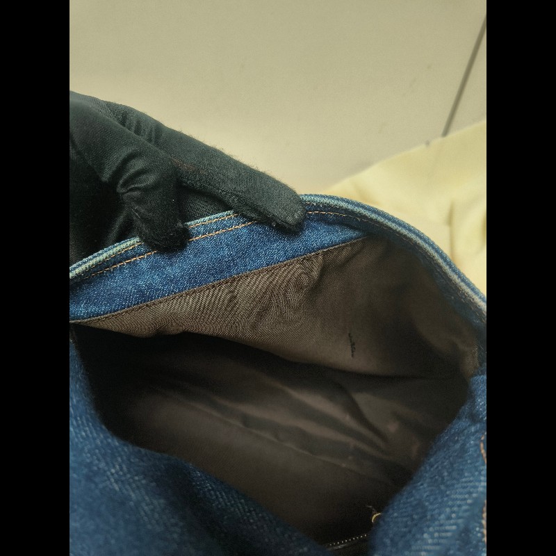 🔥年終狂降🔥【限時降價只到12/31（原22,800）】【8成新】㊣✨ FENDI✨芬迪 藍色 牛仔 掀蓋式 釘釦 法棍包 牛仔包 腋下包 肩背包/二手包/二手精品/保證正品🌳二手樹屋🌳-33