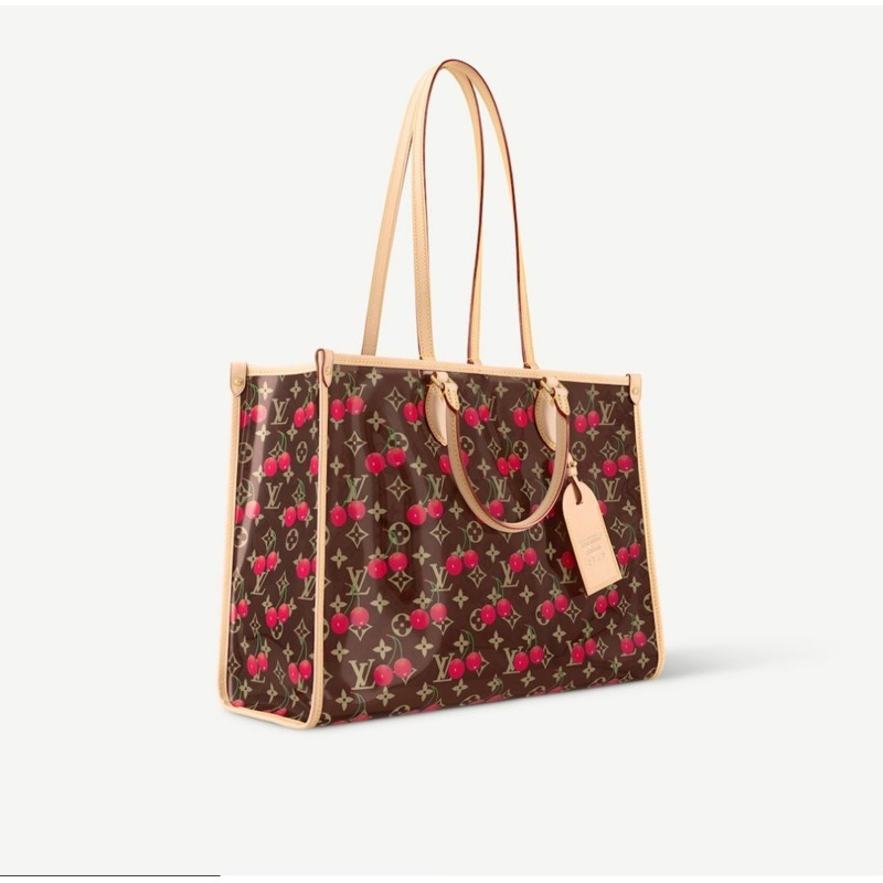 LOUIS VUITTON 村上櫻桃隨行 GM 手提包 大手提包 手提袋 方形包 m14306-0