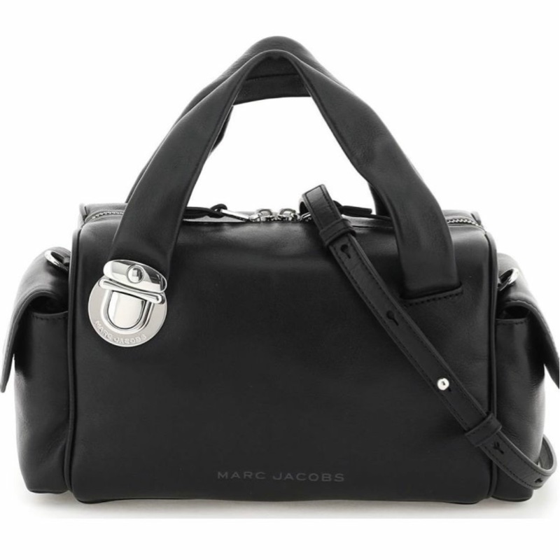 Marc Jacobs ［Pushlock Satchel ]皮革手袋-0