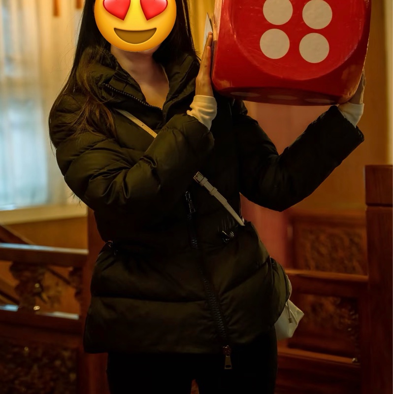 moncler 黑色 立領 輕羽絨 短版羽絨 羽絨外套 夾克 風衣外套 防風外套-3