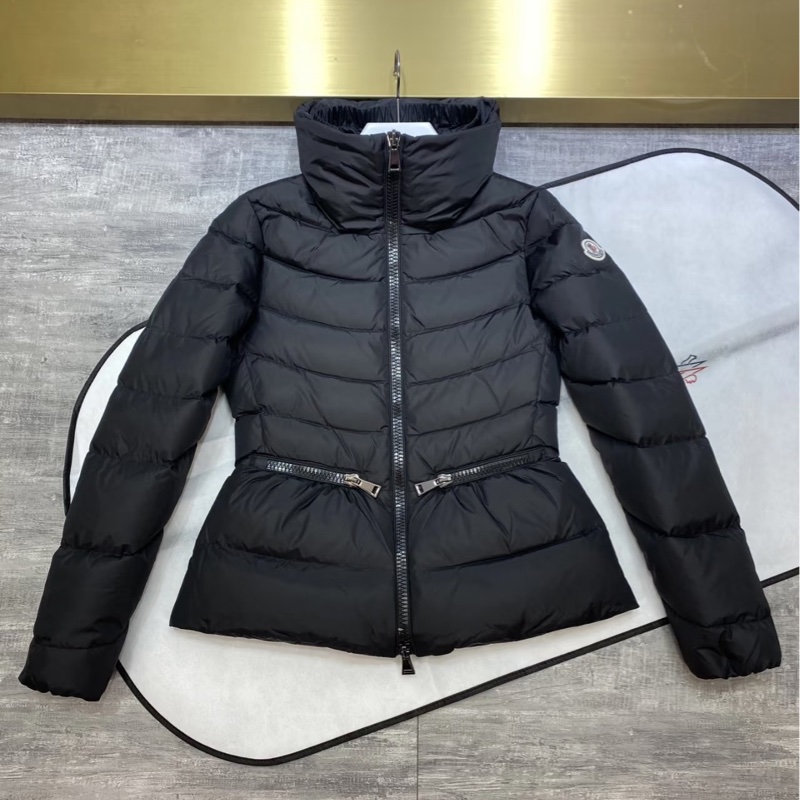 moncler 黑色 立領 輕羽絨 短版羽絨 羽絨外套 夾克 風衣外套 防風外套-7