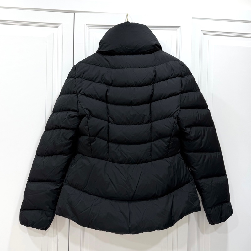 moncler 黑色 立領 輕羽絨 短版羽絨 羽絨外套 夾克 風衣外套 防風外套-14