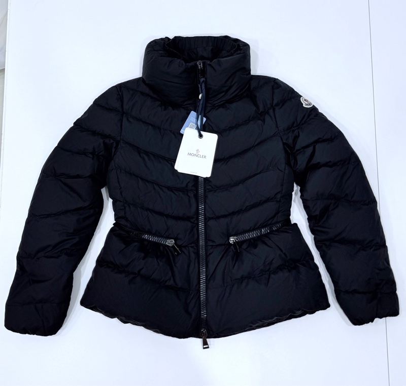 moncler 黑色 立領 輕羽絨 短版羽絨 羽絨外套 夾克 風衣外套 防風外套-15