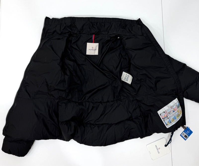 moncler 黑色 立領 輕羽絨 短版羽絨 羽絨外套 夾克 風衣外套 防風外套-16